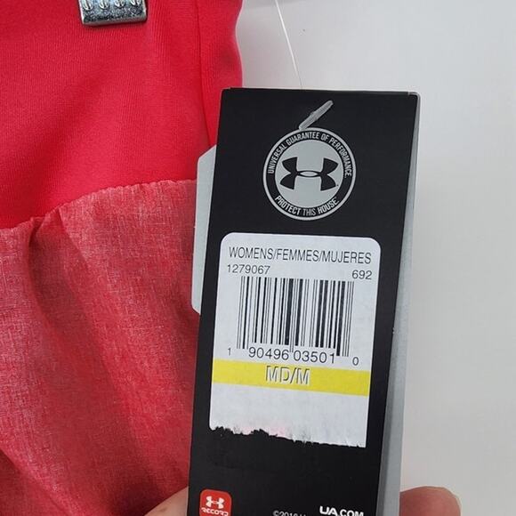 New NWT Under Armour Women Running Mileage Skort Large Pink Heat Gear - Picture 7 of 7